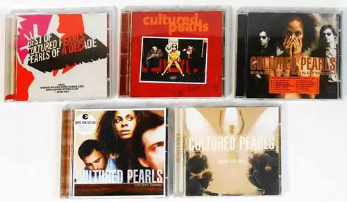 5 CD´s  von Cultured Pearls  - Sammlung -