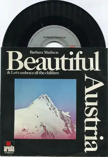 Single Barbara Madison: Beautiful Austria (Ariola 12 693 AT) A