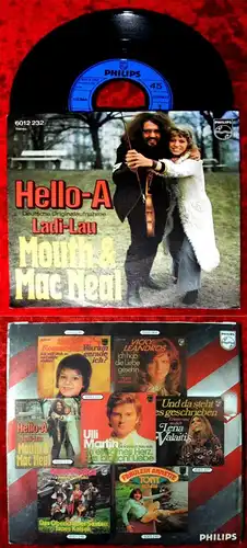 Single Mouth & MacNeal: Hello-A (deutsche Version) (Philips 6012 232) D 1972