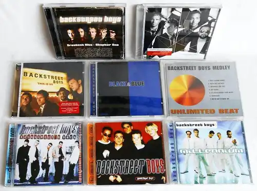 8 CD´s  Backstreet Boys  - Sammlung -