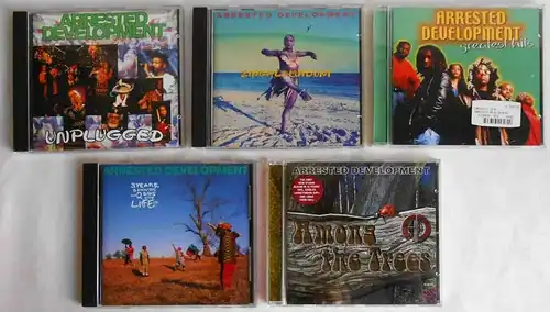 5 CD´s  Arrested Development  - Sammlung -