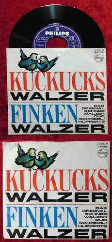 Single Original Schneewalzer Duo Schriebl/Hupperts: Kuckuckswalzer (Philips) D