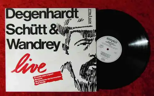 LP Degenhardt Schütt & Wandrey Live (Rote Rille - 25. Dezember 1970)