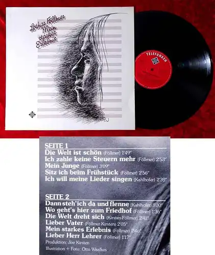 LP Lothar Föllmer: Mein starkes Erlebnis (Telefunken 622219) D 1975