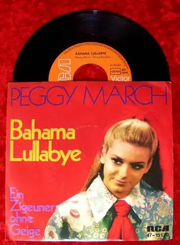 Single Peggy March Bahama Lullabye Ein Zigeuner ohne Ge