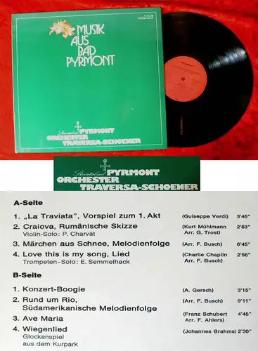 LP Orchester Traversa-Schoener: Musik aus Bad Pyrmont (TST 78 223) D 1974