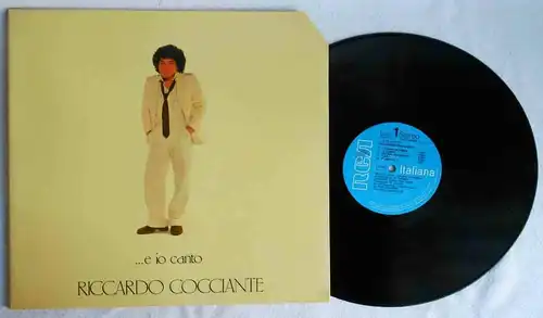 LP Riccardo Cocciante: ...e io canto (RCA PL 31421) Italy 1978