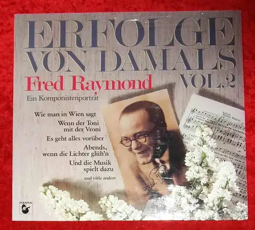 LP Erfolge von damals Vol. 2 - Fred Raymond - Komponistenporträt (Hansa) D