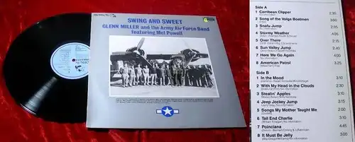 LP Glenn Miller & Army Air Force Band: Swing & Sweet