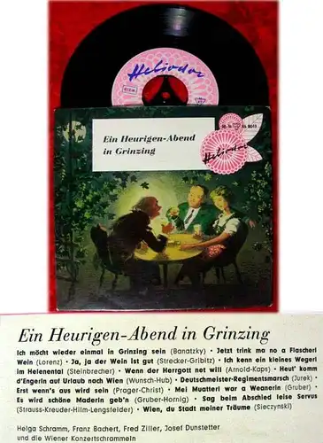 EP Ein Heurigen Abend in Grinzing 1958 Heliodor
