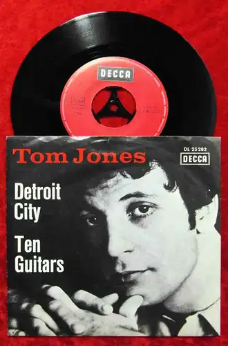 Single Tom Jones: Detroit City (Decca DL 25 282) D