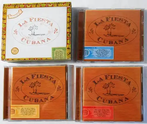 3CD Box La Fiesta Cubana - 35 Tracks - (Universal) 2001
