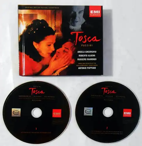 2CD Set Puccini: Tosca (EMI) 2001 - Angela Gheorghiu Roberto Alagna Soundtrack