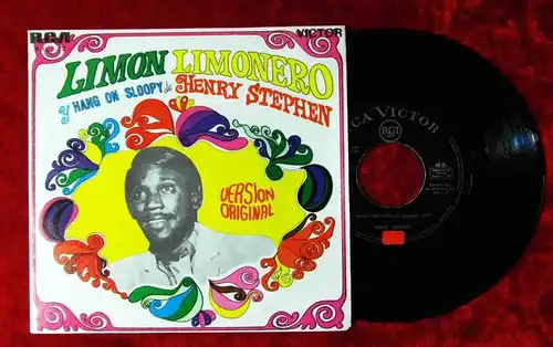 Single Henry Stephen: Limon Limonero / hang On Sloopy (RCA 3-10347) Spain