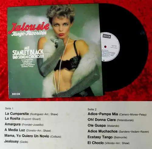 LP Stanley Black: Jalousie - Tango Favoriten (Decca ND 872) Promo