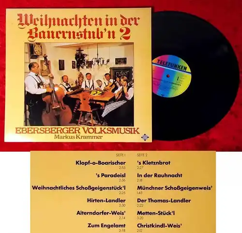 LP Ebersberger Volksmusik Markus Krammer: Weihnachten in der Bauernstub´n 2
