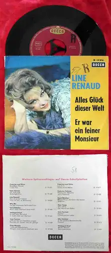 Single Line Renaud: Alles Glück dieser Welt (Decca D 19 516) D 1963