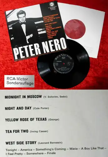 25cm LP Peter Nero (RCA 60 422/ST-PL 60 423) Clubsonderauflage (D)