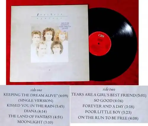 LP Freiheit: Fantasy (CBS 462 482 1) UK 1988 (Münchner Freiheit)