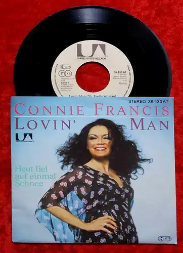 Single Connie Francis: Lovin Man (United Artists 36 430 AT) D 1978