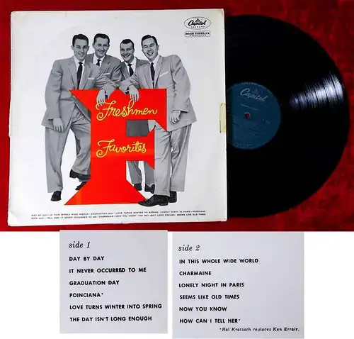 LP Four Freshmen: Favorites (Capitol T 743) UK