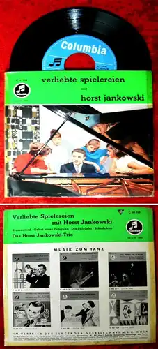 EP Horst Jankowski Trio: Verliebte Spielereien (Columbia C 41 028) D