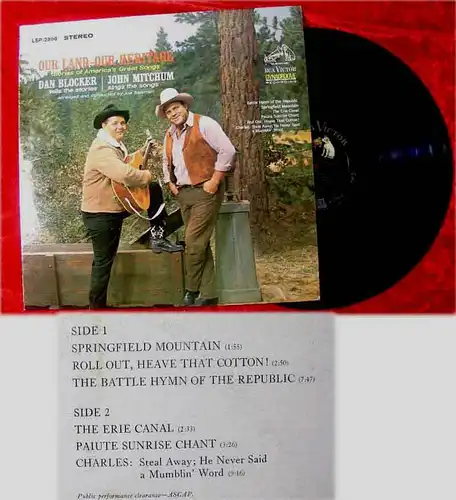 LP Dan Blocker & John Mitchum: Our Land Our Heritage (TV´s Bonanza) 1964