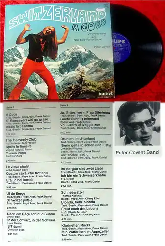 LP Peter Covent: Switzerland A Gogo (Philips) D