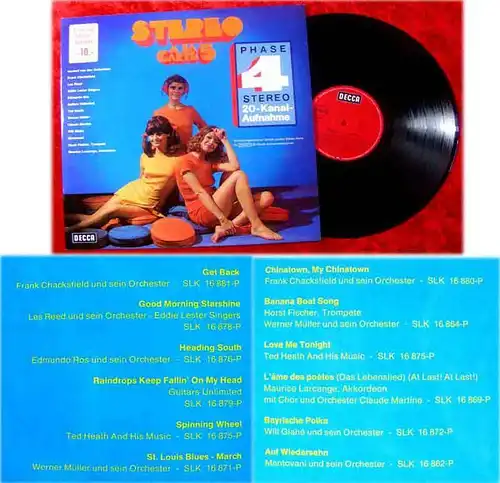 LP Stereo á la Carte 5 (Decca Phase 4 S 16877-P) D