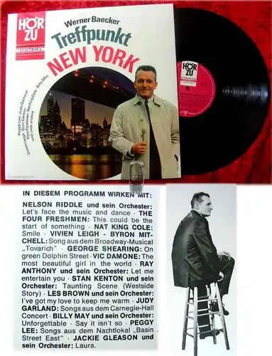 LP Treffpunkt New York mit Werner Baecker (1964) Hör Zu