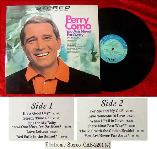 LP Perry Como: You are never far away