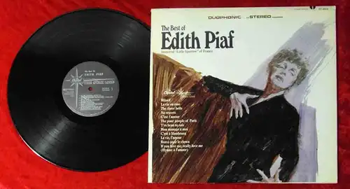 LP Edith Piaf: The Best of Edith Piaf (Capitol DT 2616) US