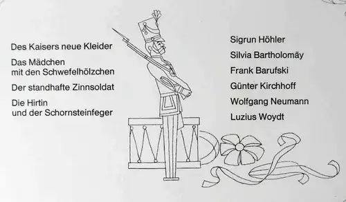 LP Hans Christian Andersen Märchen - mit Bilderbuch - (Walt Disney Produktion) D