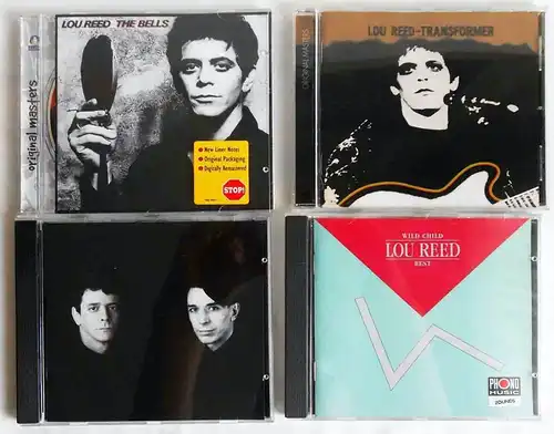 4 CD´s  Lou Reed - Sammlung -