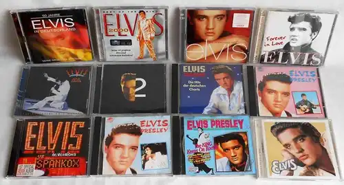 17 CD´s  Elvis Presley - Sammlung -