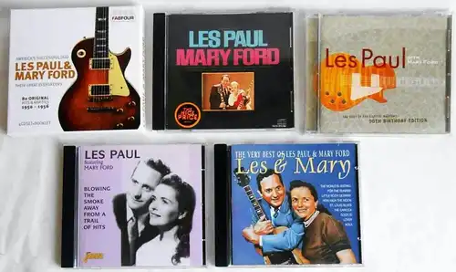 8 CD´s  Les Paul & Mary Ford - Sammlung -