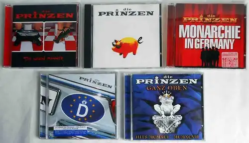 5 CD´s  Die Prinzen  - Sammlung -