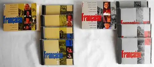 8 CD´s  La Collection Francaise / 2 Boxen  - Sammlung -