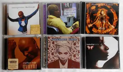 6 CD´s  Angelique Kidjo  - Sammlung -