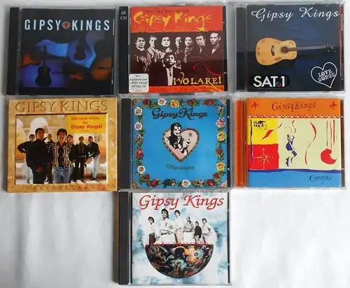 8 CD´s  Gipsy Kings  - Sammlung -