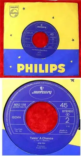 Single Joe Tex You Said A Bad Word