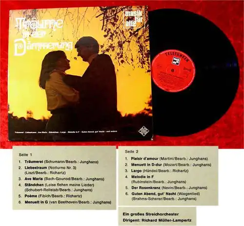 LP Streichorchester Richard Müller-Lampertz: Träume...