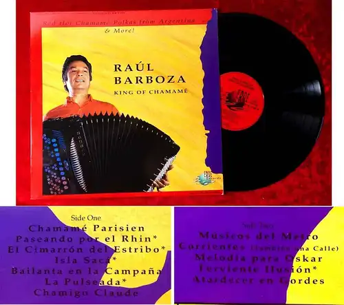 LP Raul Barboza: King of Chamamé (Erde RD 1001) D 1990
