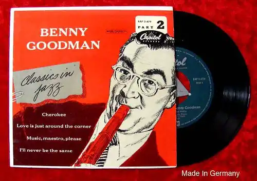 EP Benny Goodman: Classics in Jazz Part 2