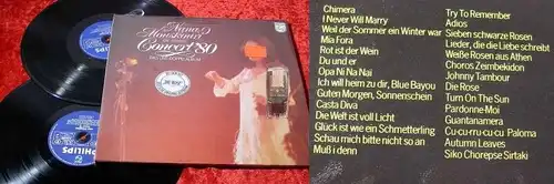 2LP Nana Mouskouri: Concert '80 Das Live Doppelalbum