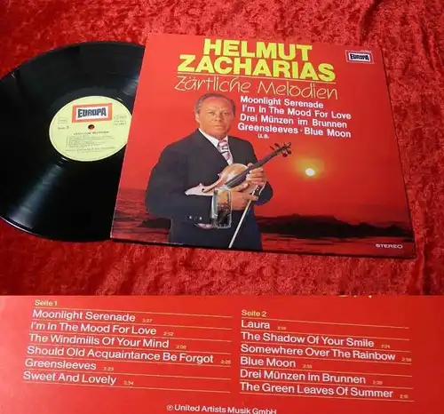 LP Helmut Zacharias: Zärtliche Melodien