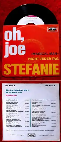Single Stefanie: Oh, Joe (Vogue DV 11043) D 1970