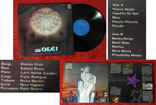LP Belmonte & His Afro Latin 7: Olé! (Philips PD-10001) Japan 1976