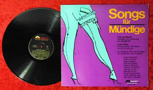 LP Songs für Mündige (Polydor 47 805) Hans Last (D)