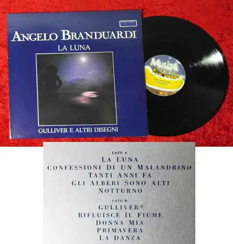LP Angelo Branduardi: La Luna Musiza 202877) Frankreich 1980